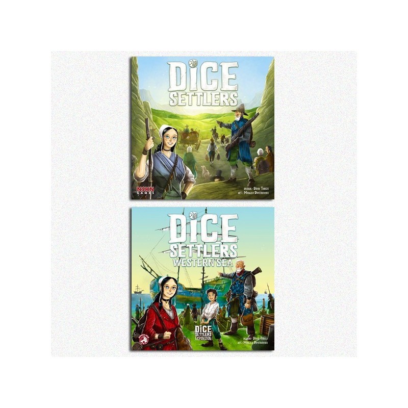 BUNDLE Dice Settlers + Western Sea