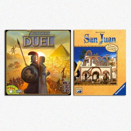 BUNDLE BEST TWO San Juan ITA + 7 Wonders Duel ITA