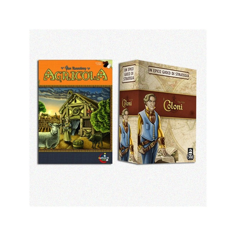 BUNDLE Agricola (New Ed. Asmodee) ITA + I Coloni (The Colonist ITA)