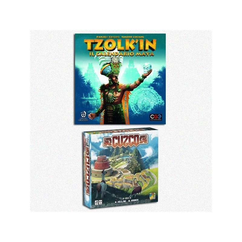 BUNDLE MAYA VS INCA Tzolk'in ITA + Cuzco ITA