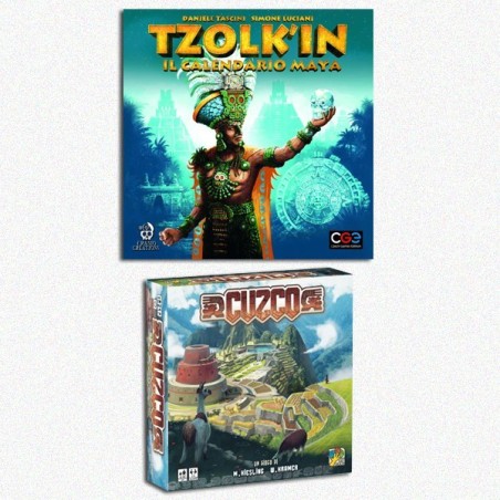 BUNDLE MAYA VS INCA Tzolk'in ITA + Cuzco ITA