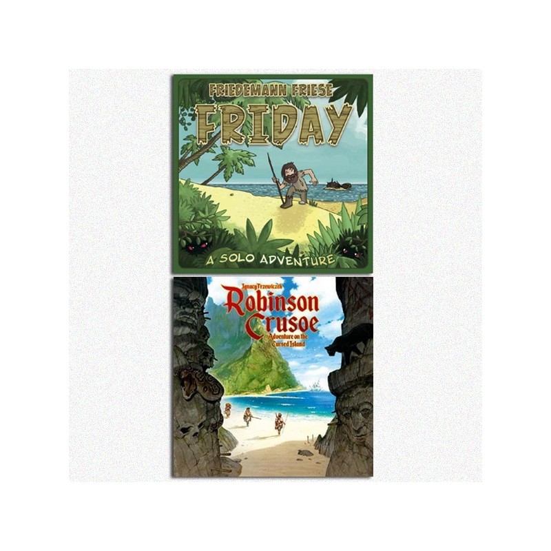 BUNDLE NAUFRAGHI Robinson Crusoe + Friday (Venerdi' ENG)