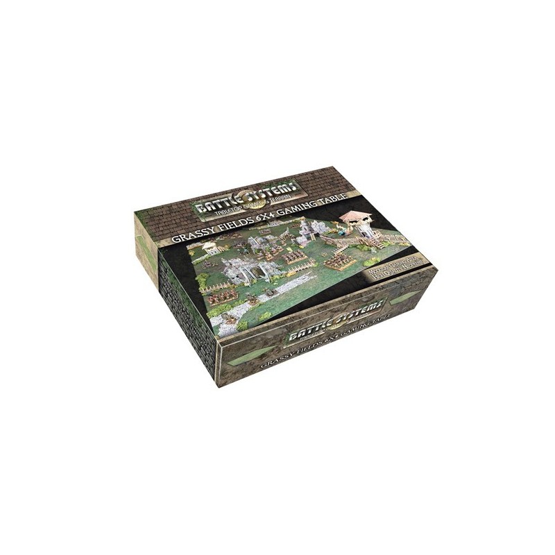 Grassy Fields 180x120 cm Playmat (Tappetino) - Battle Systems