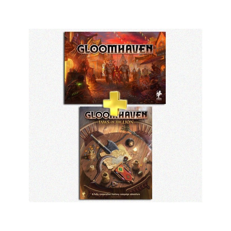 BUNDLE Gloomhaven ENG + Jaws of the Lion ENG