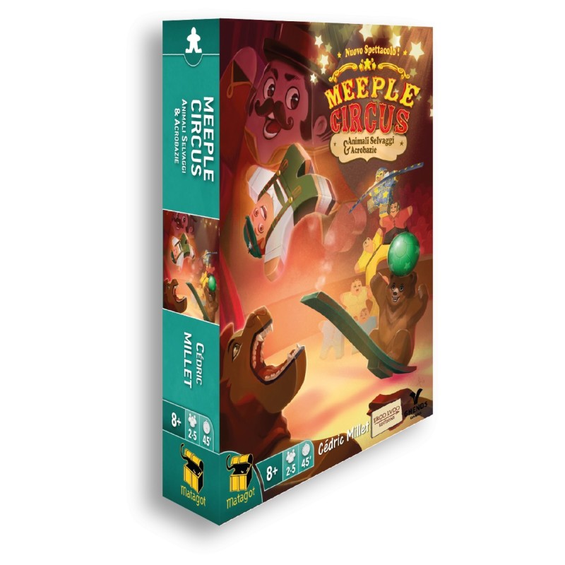 Animali Selvaggi e Acrobazie: Meeple Circus