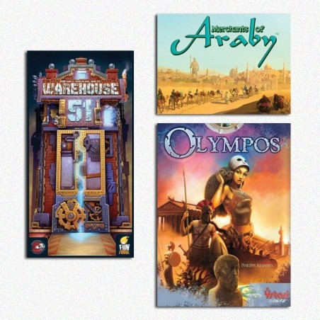 BUNDLE Olympos ENG + Merchants of Araby + Warehouse 51 ENG