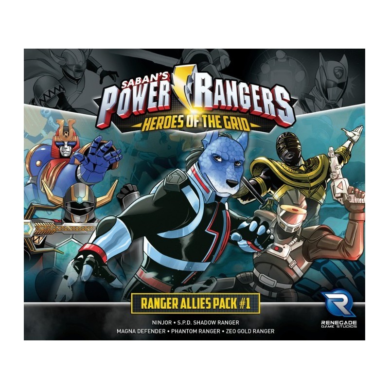 Ranger Allies Pack 1: Power Rangers: Heroes of the Grid