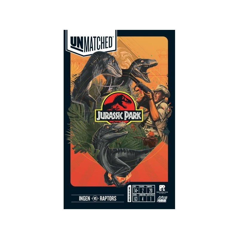 Jurassic Park InGen Vs. Raptors - Unmatched: Battle of Legends