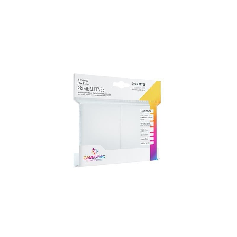 66x91 mm bustine protettive Bianco Gamegenic (100)