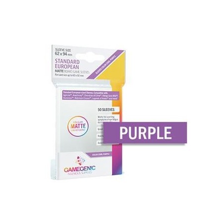 62x94 mm bustine protettive Viola Matte Gamegenic (50)