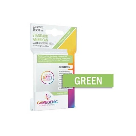 59x92 mm (59x91) bustine protettive  Matte Gamegenic (50)