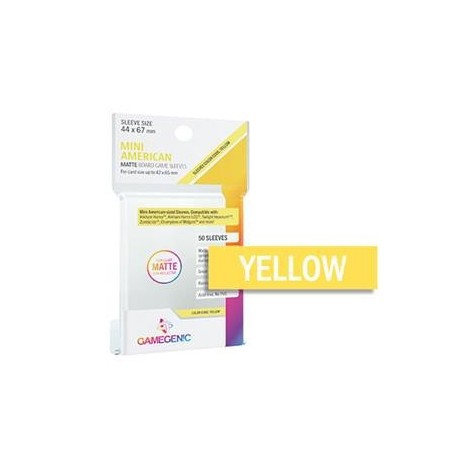 43x65 mm (44x67) bustine protettive Mini Matte Gamegenic (50)