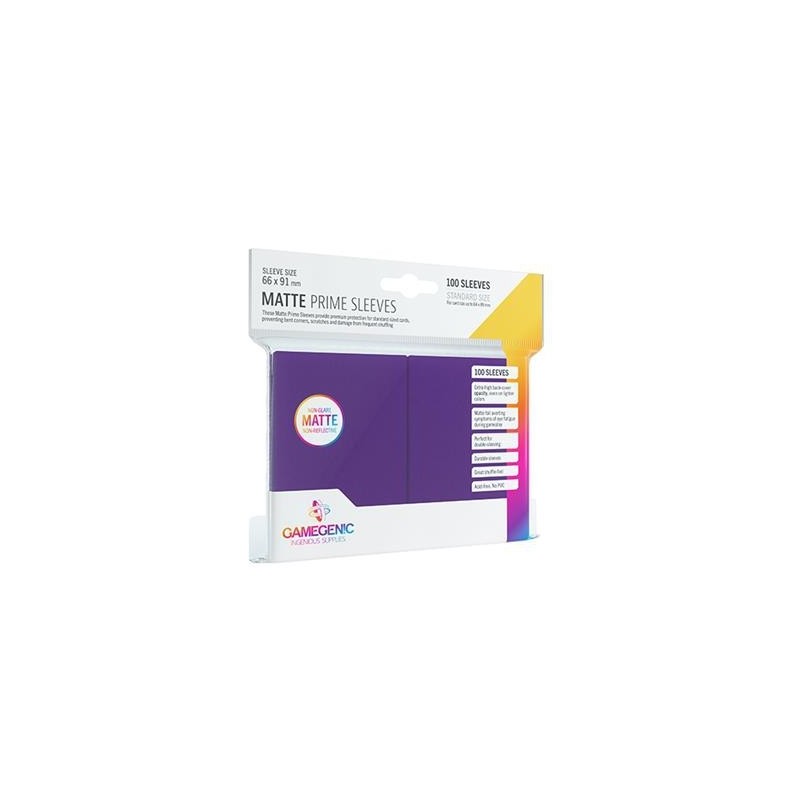 66x91 mm bustine protettive Viola Matte Gamegenic (100)