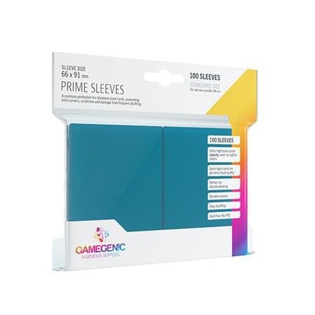 66x91 mm bustine protettive Blu Gamegenic (100)