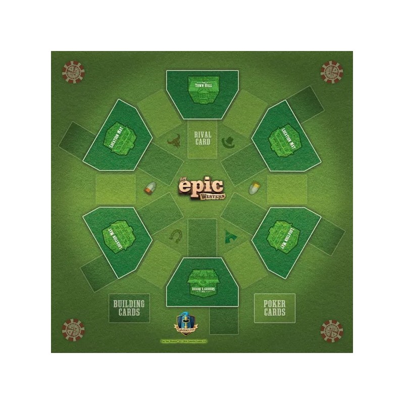 Playmat: Tiny Epic Western (Tappetino)