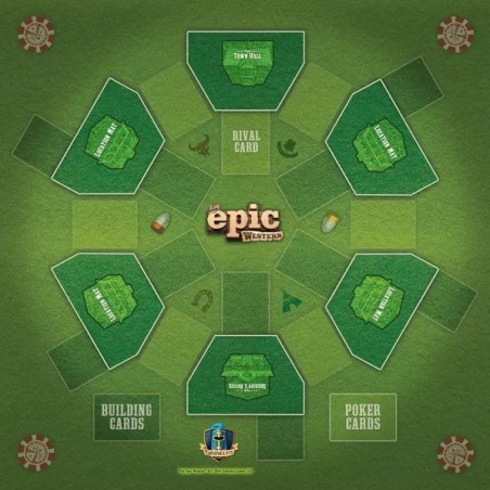 Playmat: Tiny Epic Western (Tappetino)