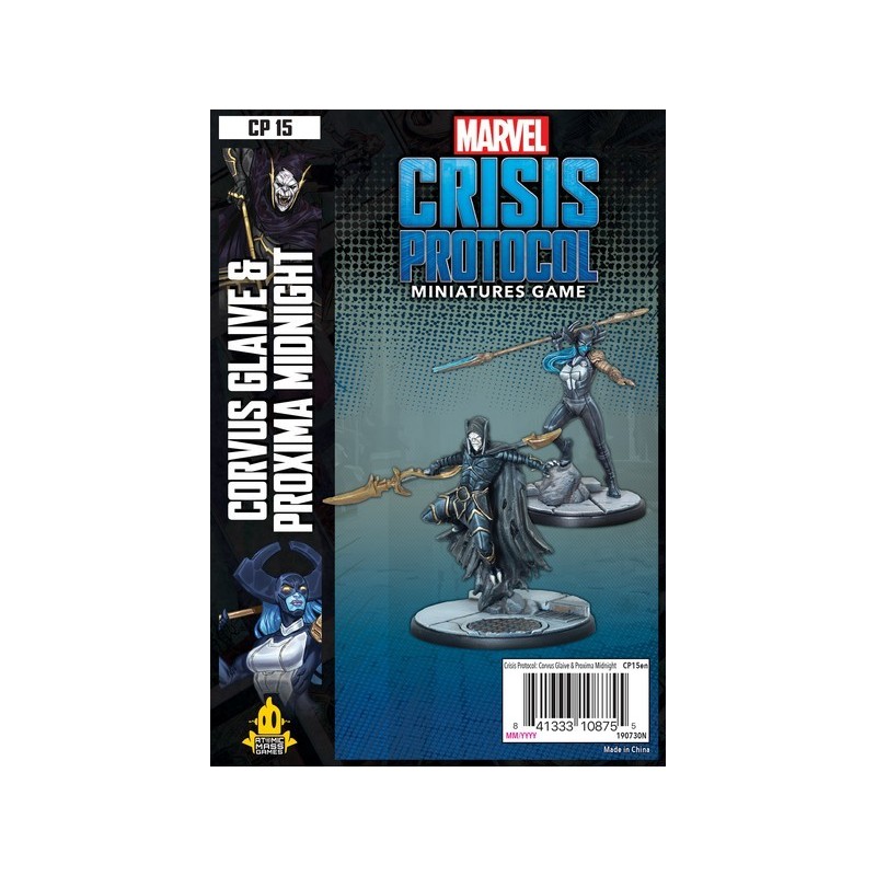 Corvus Glaive and Proxima Midnight - Marvel: Crisis Protocol