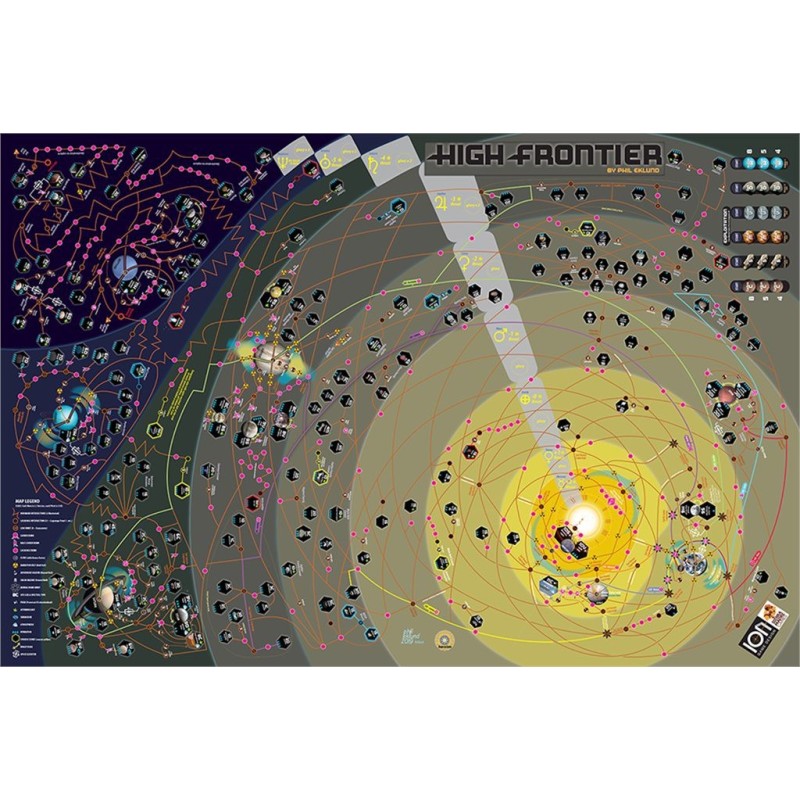 Playmat: High Frontier 4 All (Tappetino)