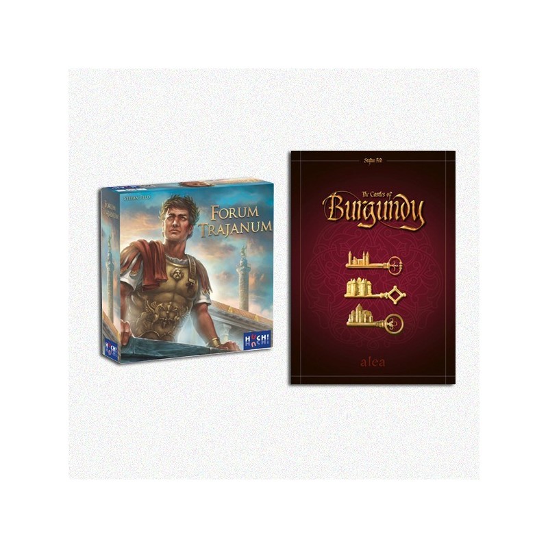 BUNDLE FELD ITA 1: Castles of Burgundy 20th Ann. Ed. ITA + Forum Trajanum