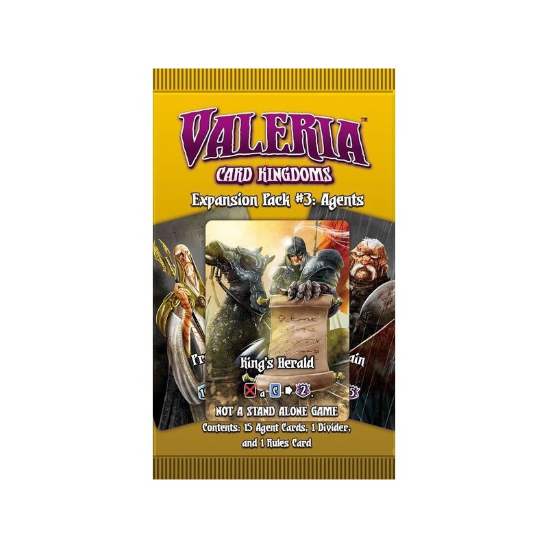 Agents - Valeria: Card Kingdoms (Expansion pack 3)