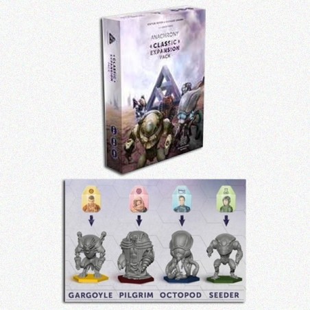 BUNDLE Anachrony: Classic Expansion Pack + Exosuit Miniature Set (2024 Print)
