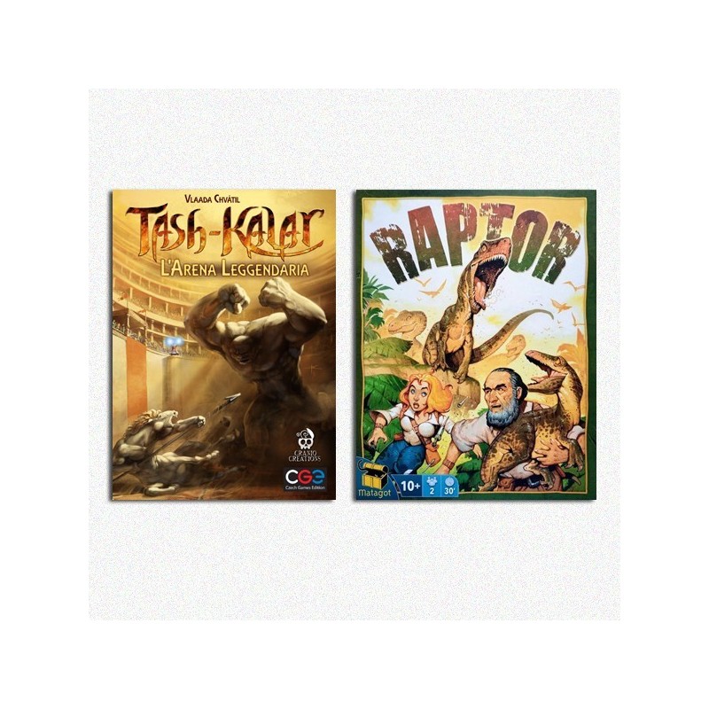 BUNDLE Raptor (New Ed.) ENG + Tash-Kalar: L'Arena Leggendaria