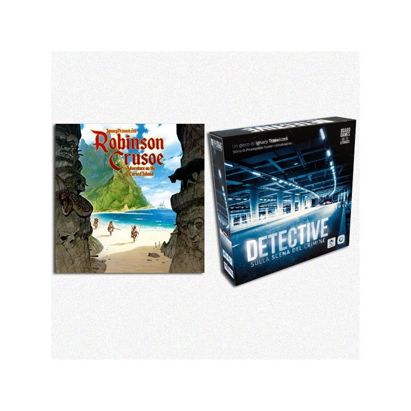 BUNDLE IGNACY TRZEWICZEK: Robinson Crusoe ITA + Detective ITA