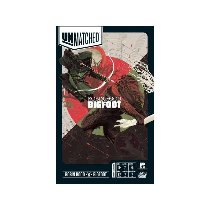 Robin Hood vs Bigfoot - Unmatched: Battle of Legends ENG