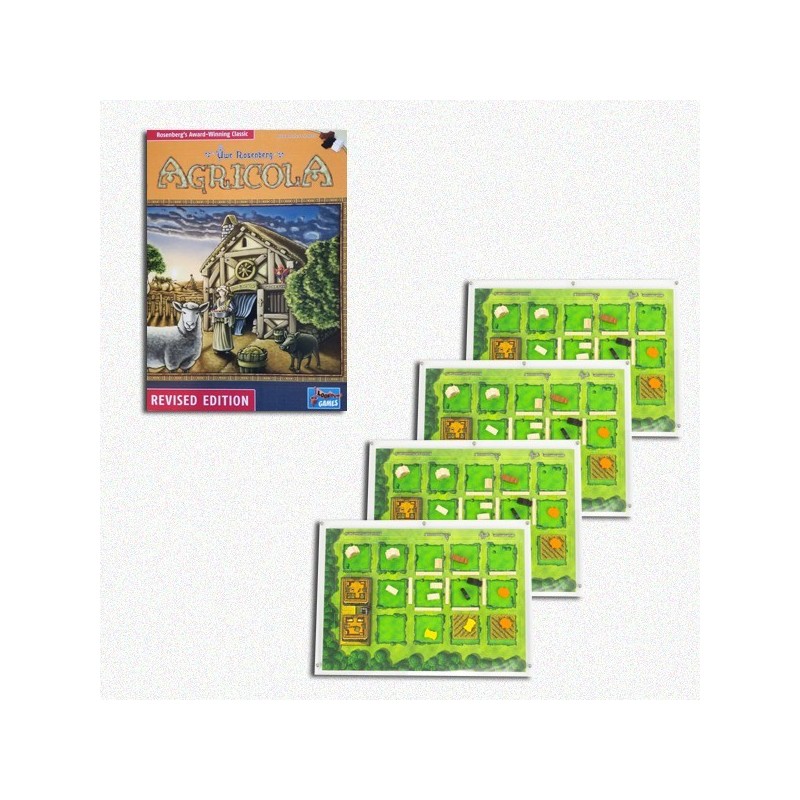 BUNDLE Agricola (New Ed.) ENG + 4 Organizer plancia E-Raptor