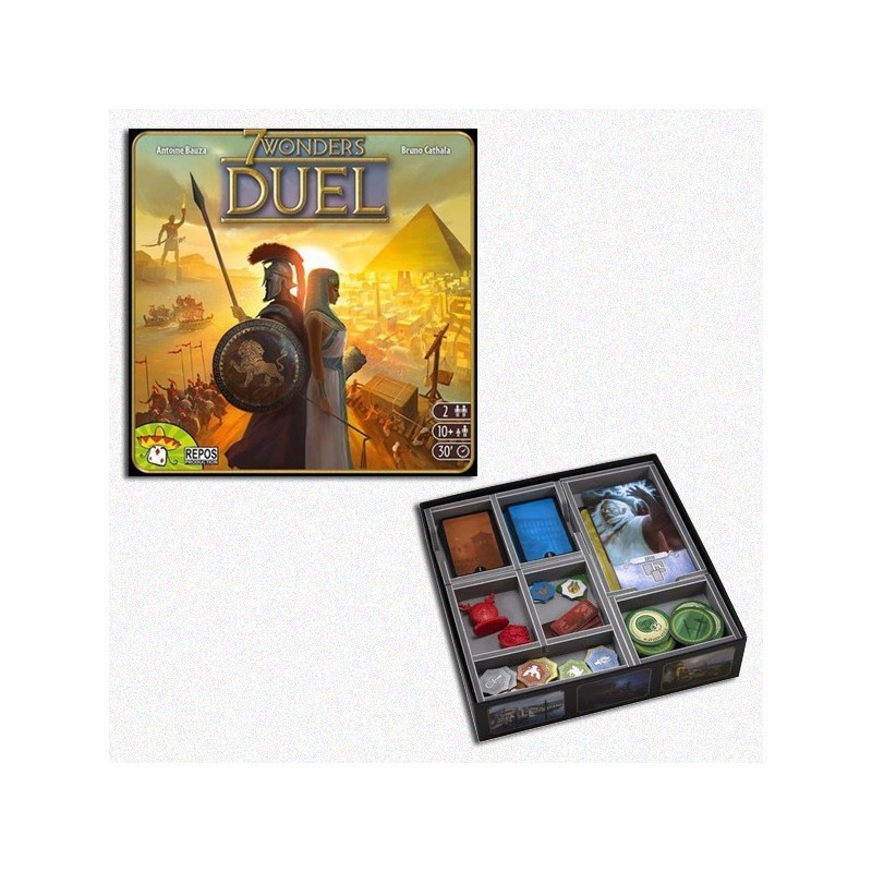 BUNDLE 7 Wonders Duel ITA + Organizer Folded Space in EvaCore