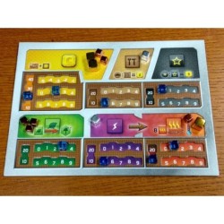 BUNDLE Plancia giocatore dual layer - Terraforming Mars (5 plance)