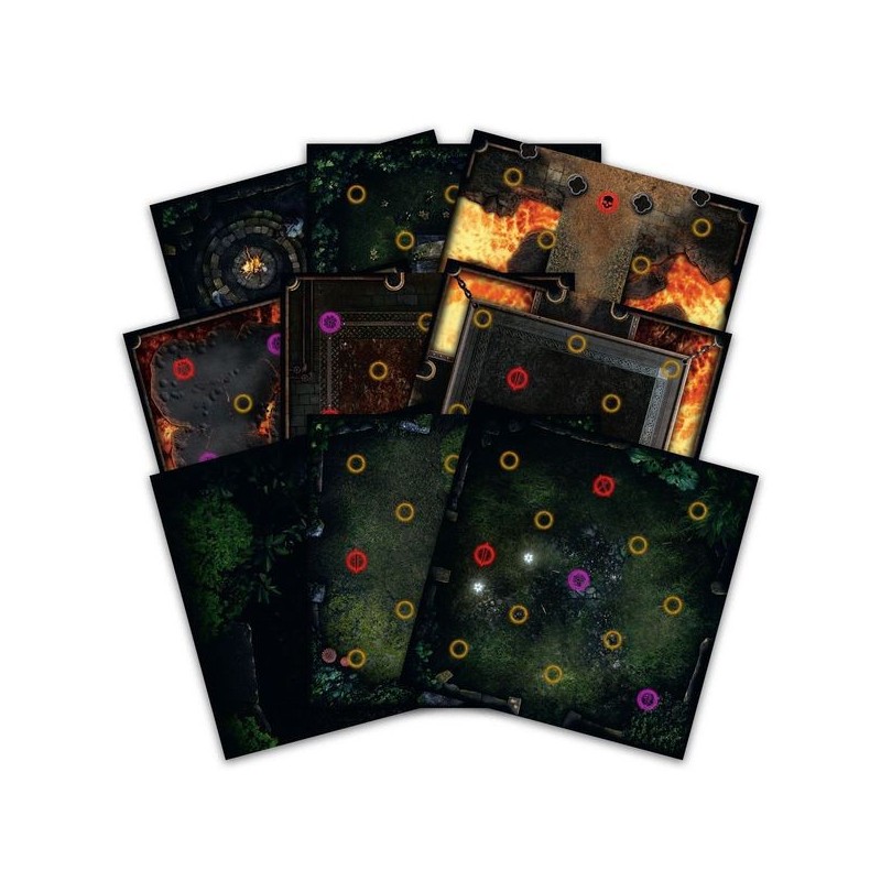 Darkroot Basin and Iron Keep Tile Set: Dark Souls ENG