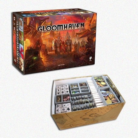 BUNDLE Gloomhaven ITA + Organizer Folded Space in EvaCore