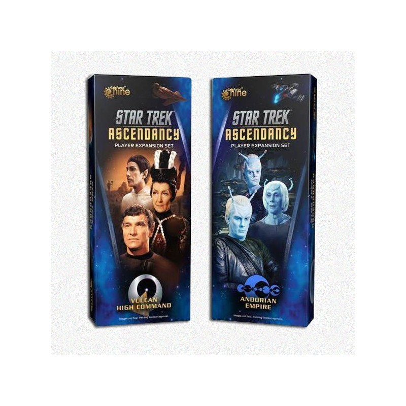 BUNDLE Star Trek Ascendancy: Vulcan High Command + Andorian Empire