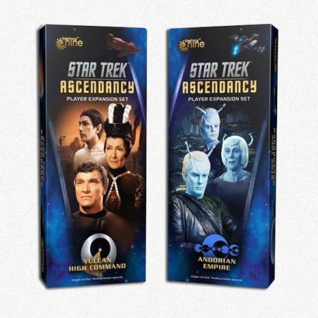 BUNDLE Star Trek Ascendancy: Vulcan High Command + Andorian Empire