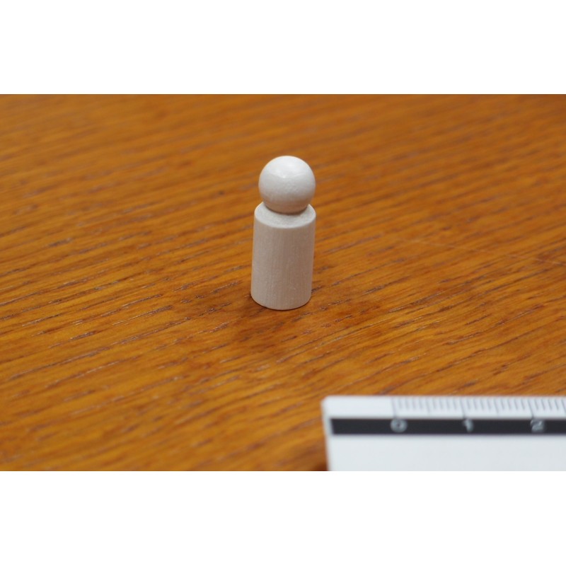 Pedina cilindrica Bianca 10x25mm (500 pezzi)