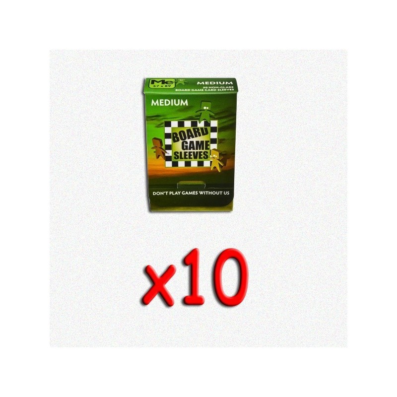 BUNDLE 57x89 Bustine protettive trasparenti Arcane Tinmen - MATTE 50 bustine (10 pezzi)