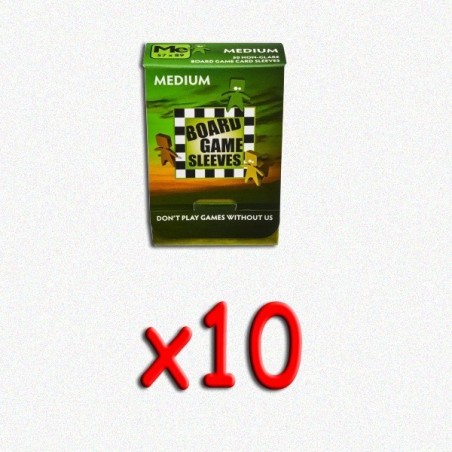 BUNDLE 57x89 Bustine protettive trasparenti Arcane Tinmen - MATTE 50 bustine (10 pezzi)