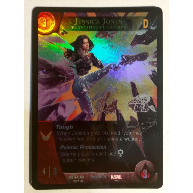 Jessica Jones Foil Promo Card: VS System 2PCG