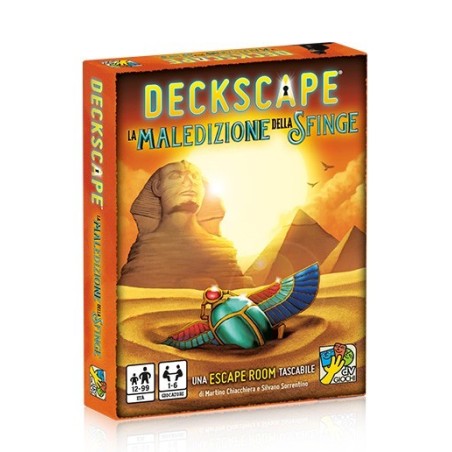 Deckscape - La maledizione della Sfinge