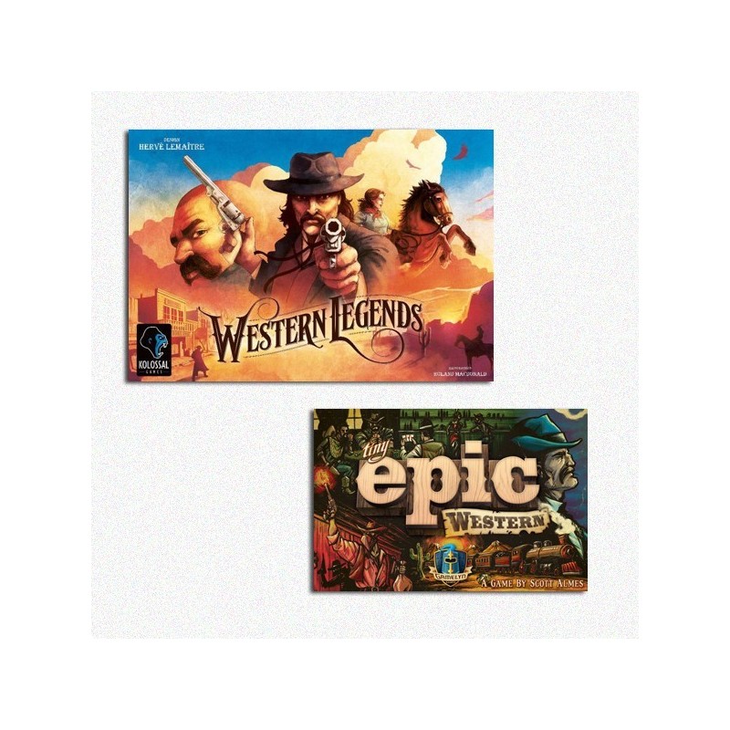 BUNDLE WESTERN 2: Western Legends ENG + Tiny Epic Western