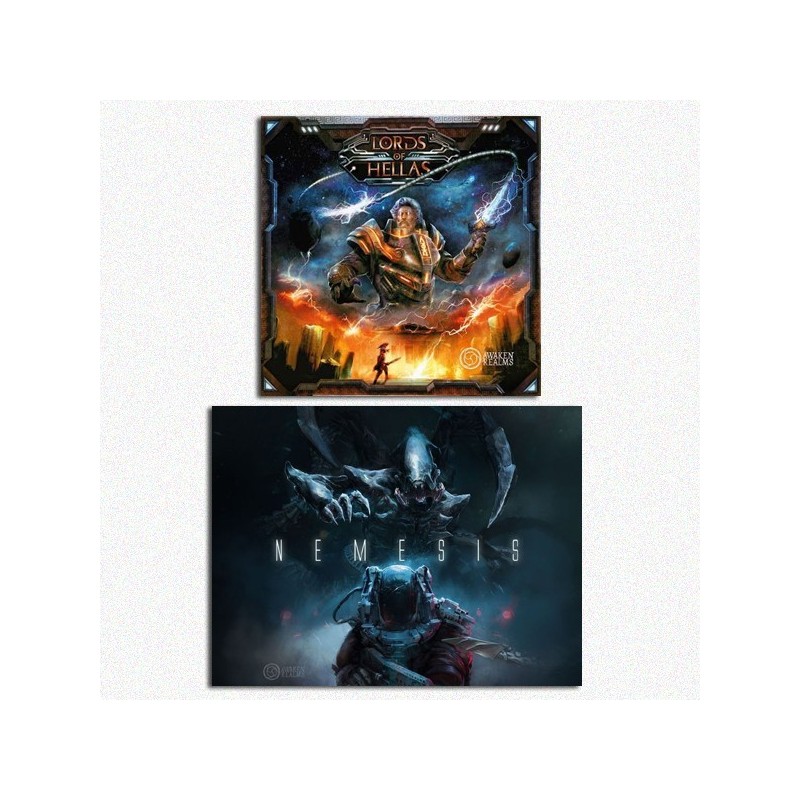 BUNDLE Awaken Realms 1: Lords Of Hellas ENG + Nemesis ITA