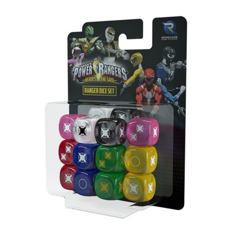Dice Set: Power Rangers: Heroes of the Grid