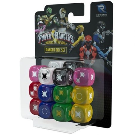 Dice Set: Power Rangers: Heroes of the Grid