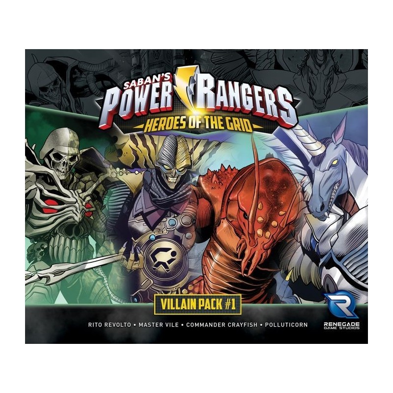 Villain Pack 1 - Power Rangers: Heroes of the Grid