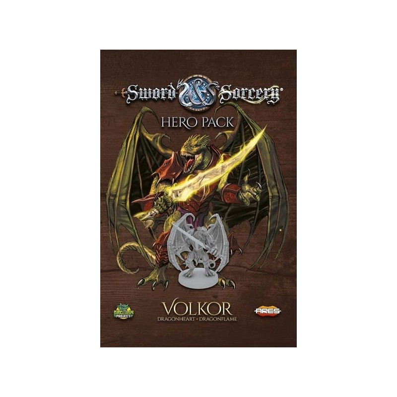 Hero Pack - Volkor Dragonheart/Dragonflame: Sword & Sorcery