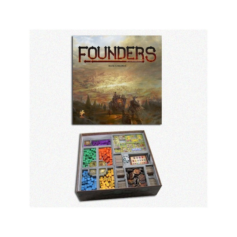 BUNDLE Founders of Gloomhaven  + Organizer Folded Space in EvaCore