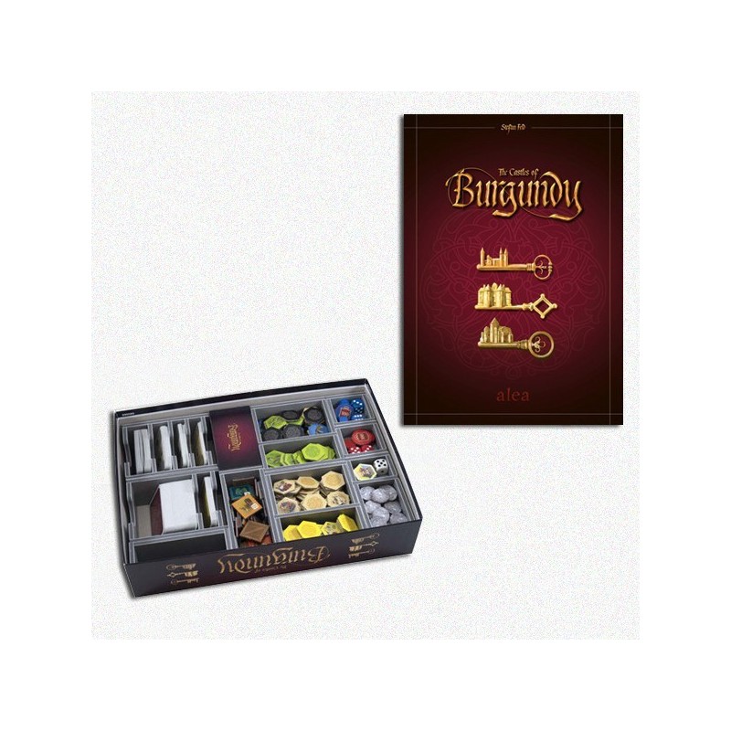 BUNDLE Castles of Burgundy 20th Ann. Ed. ITA + Organizer Folded Space in EvaCore