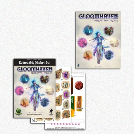 BUNDLE Forgotten Circles: Gloomhaven + Removable Sticker Set