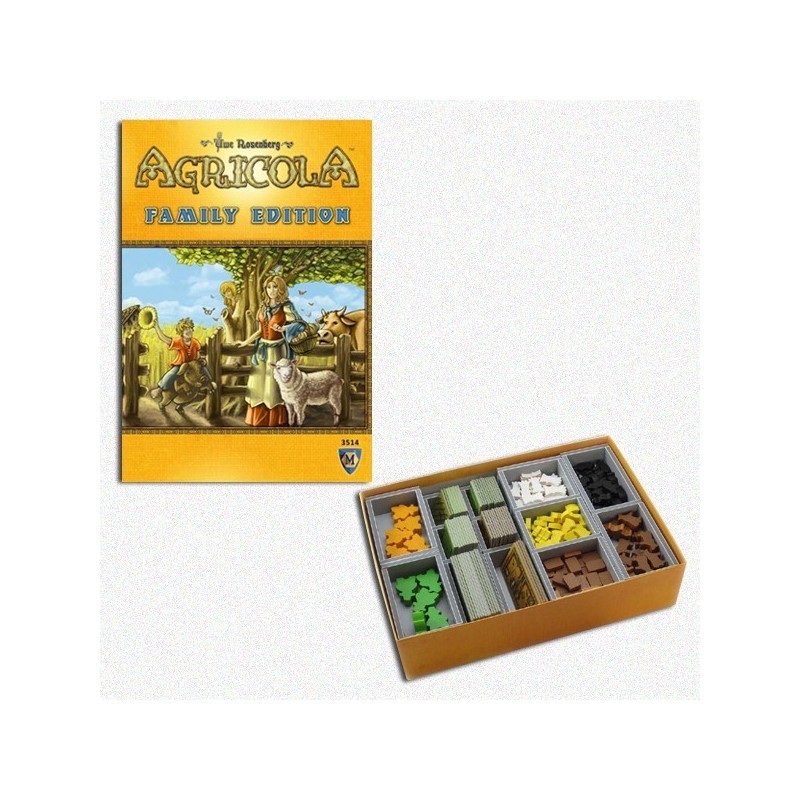 BUNDLE Agricola Edizione Famiglia ENG + Organizer Folded Space in EvaCore